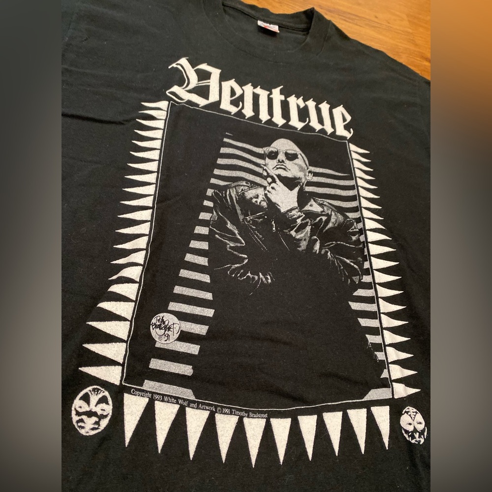 Vintage 1991 Vampire Masquerade Shirt Comic Timothy B… - Gem